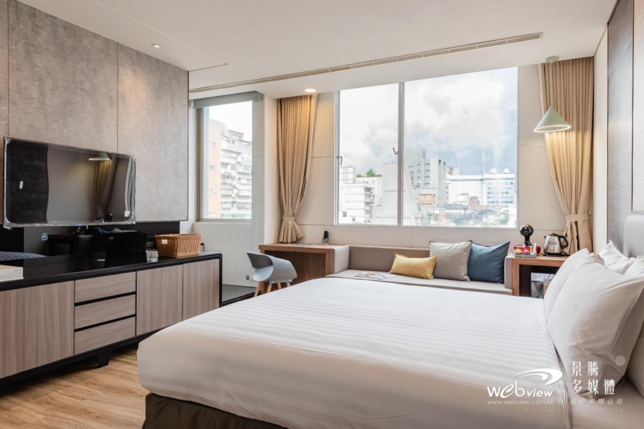 Hotel 玩行旅台北館 Taipéi Exterior foto